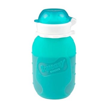 Squeasy Snacker Spill Proof Silicone Reusable Food Pouch