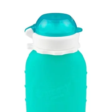 Squeasy Snacker Spill Proof Silicone Reusable Food Pouch