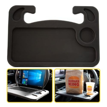 Cutequeen Car Eating Laptop Steering Wheel Desk