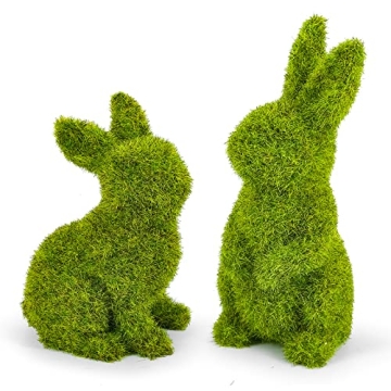 MicoSim Easter Bunny Figurines - Perfect Spring Décor