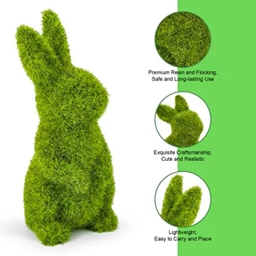 MicoSim Easter Bunny Figurines - Perfect Spring Décor