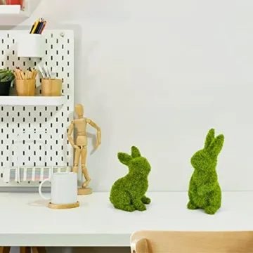 MicoSim Easter Bunny Figurines - Perfect Spring Décor