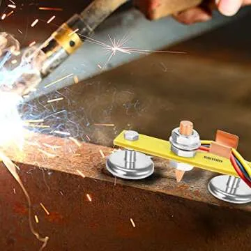 Baytory Magnetic Welding Ground Clamp - Strong, Durable, Versatile