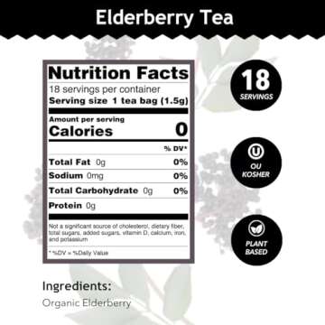 Boost Your Immunity with Buddha Teas Elderberry Herbal Tea