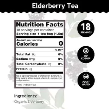 Boost Your Immunity with Buddha Teas Elderberry Herbal Tea