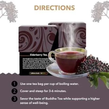 Boost Your Immunity with Buddha Teas Elderberry Herbal Tea