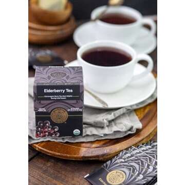 Boost Your Immunity with Buddha Teas Elderberry Herbal Tea