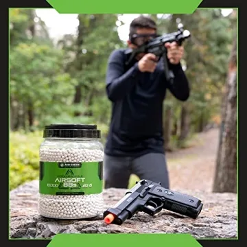 Aim Green Biodegradable 6mm Airsoft BBs - Premium Quality