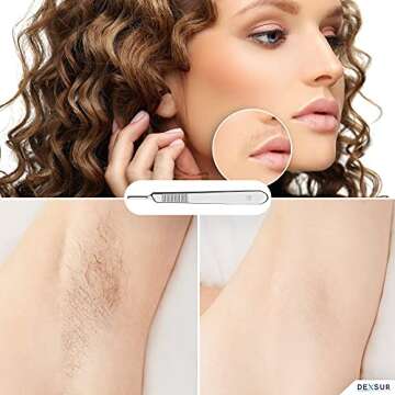 DEXSUR Scalpel Handle # 3, Premium Quality, Rust Proof Stainless Steel Scalpel Knife Handle, Lightweight and Durable, Fits Surgical Blades No. 10, 11, 12, 13, 14 and 15