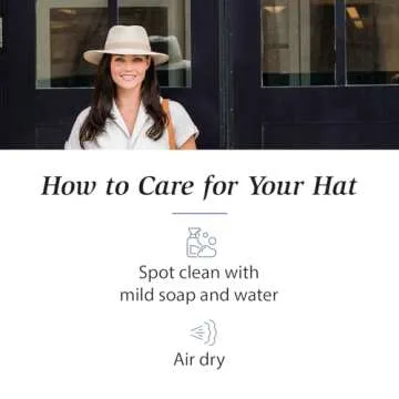 Wallaroo Petite Charlie Fedora – Stylish Sun Hat for Women