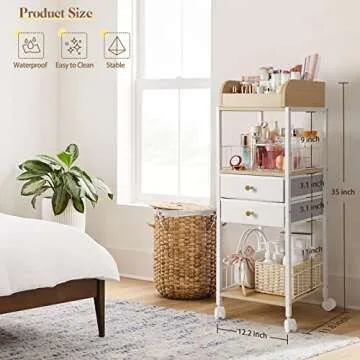 Versatile Makeup Organizer for Skincare & Cosmetics