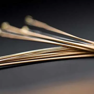 Martin Authentic Acoustic Guitar Strings, Lifespan 2.0 Treated, Medium, 80/20 Bronze