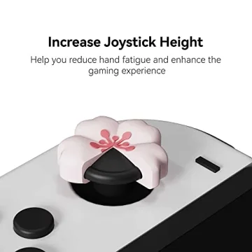 GeekShare Cute Silicone Thumb Grip Caps for Nintendo Switch