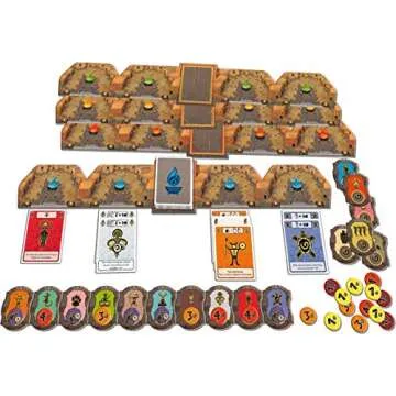 Queen Games Kokpelli Strategy Card Game for Families, Adults, Kids Ages 8+, 2-4 Players