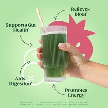 Bloom Nutrition Greens Powder for Gut Health and Energy