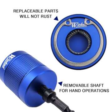 WICKED 1/2’’ Copper Pipe Cleaner - Professional Plumber’s Tool, Aircraft Grade Aluminum