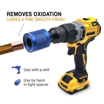 WICKED 1/2’’ Copper Pipe Cleaner for Tradesmen