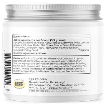 Dr. Harvey's Formative Years Pediatric Herbal Supplement for Puppies and Young Dogs (7 OZ)