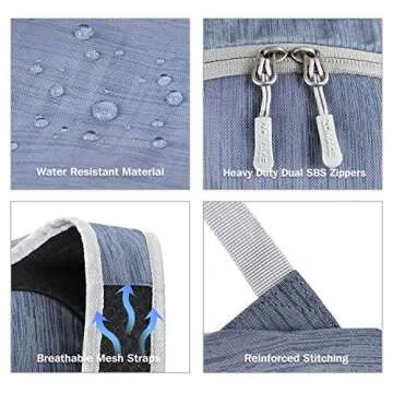 ZOMAKE Ultra Lightweight Packable Backpack for Travel