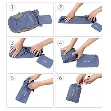 ZOMAKE Ultra Lightweight Packable Backpack for Travel