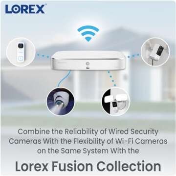 Lorex 2K Indoor WiFi Security Camera for Home, Pet Cam, Baby Cam - Mobile App, IR Night Vision, Person Detection & 2 Way Talk - Free 16GB Micro SD