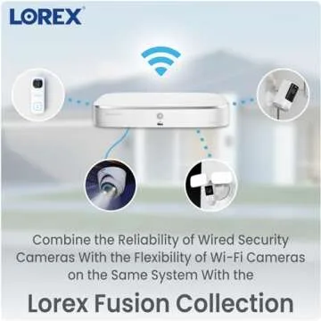 Lorex 2K Indoor WiFi Security Camera for Home, Pet Cam, Baby Cam - Mobile App, IR Night Vision, Person Detection & 2 Way Talk - Free 16GB Micro SD