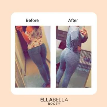 EllaBella Peachy Butt Enhancement Oil for Women 1 Month Supply