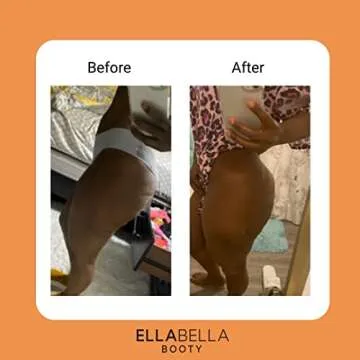 EllaBella Peachy Butt Enhancement Oil for Women 1 Month Supply