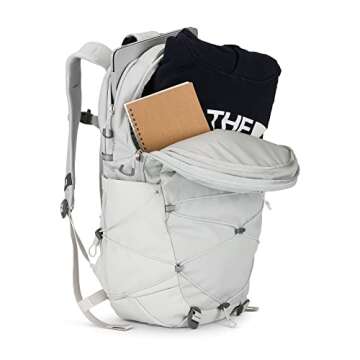 THE NORTH FACE Women's Borealis Commuter Laptop Backpack, Tin Grey Dark Heather/Tin Grey, One Size