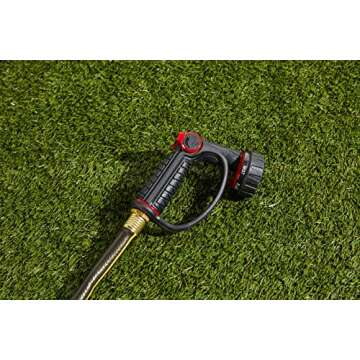 Orbit 58993 7-Pattern Watering Nozzle with Thumb Control, Black