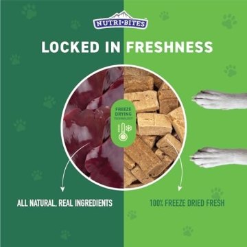 Nutri Bites Freeze-Dried Beef Liver Treats for Pets