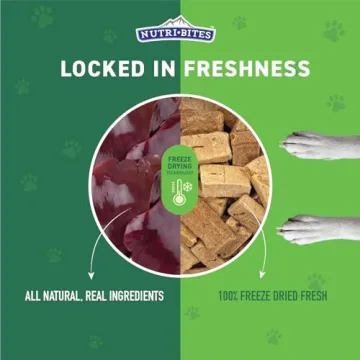 Nutri Bites Freeze-Dried Beef Liver Treats for Pets
