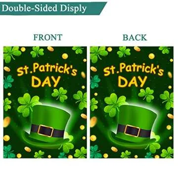 CDLong 12 Seasonal Garden Flags Double-Sided Set