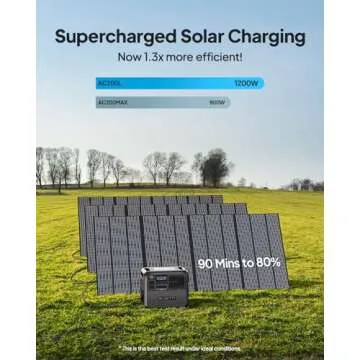 BLUETTI AC200L Portable Power Station with 2400W Output