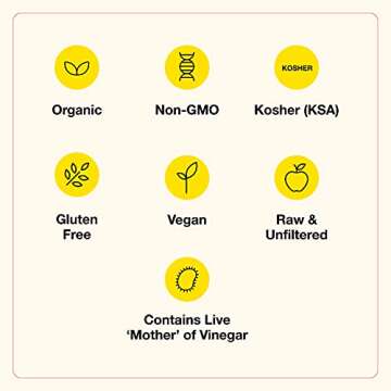Bragg Organic Raw Apple Cider Vinegar Unfiltered 1 Gal (128oz)