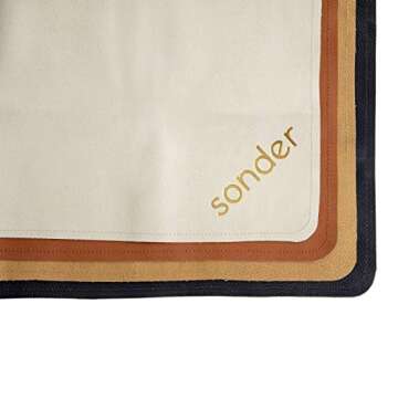 SONDER Vegan Leather Changing Mat - Travel & Eco-Friendly