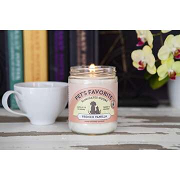 Pet-Friendly Odor Eliminating Candle - 70 Hour Burn