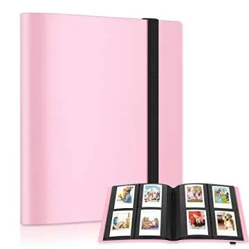 Ablus 160 Pockets Mini Photo Album for Fujifilm Instax Mini Camera, Polaroid Snap, Z2300, SocialMati...