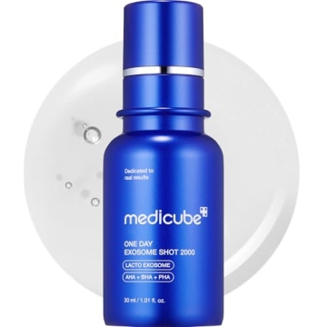 Medicube Zero Exosome Shot 2,000 PPM Spicule Facial Serum | Liquid Skin Booster Serum | Exosome, AHA...