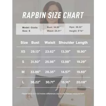 Rapbin Women's Thermal Long Sleeve Crewneck Undershirt