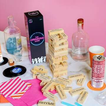 Prezey Drinking Games: 54 Blocks & 48 Dares for Parties
