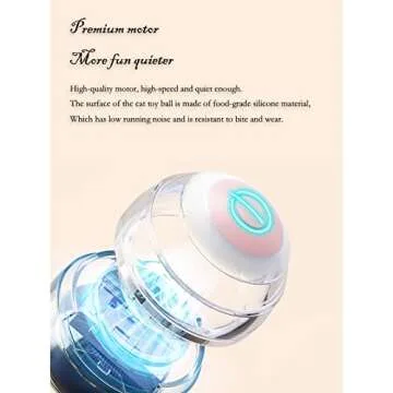 Interactive Cat Ball Toy for Indoor Cats' Fun