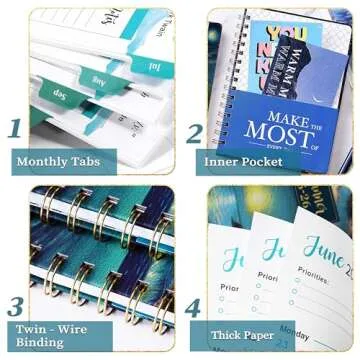 2025-2026 Academic Planner for Students and Professionals