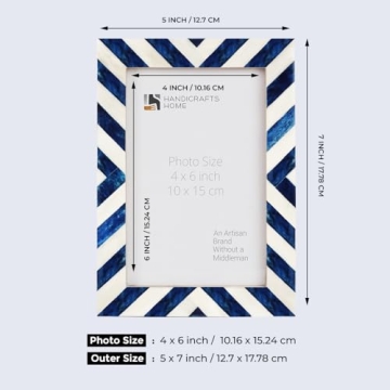 Chevron Pattern Picture Frame for Every Home Style