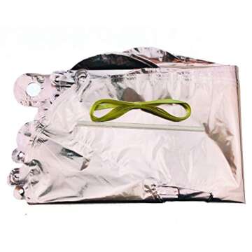 FECEDY Rose Gold Hanging Happy Birthday Balloons for Party Decorations (Rose Gold)