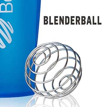 BlenderBottle 28 Oz Shaker Bottle, 2-pack - Assorted Colors - BlenderBall Wisk Mixer Ball -Blend Pro...