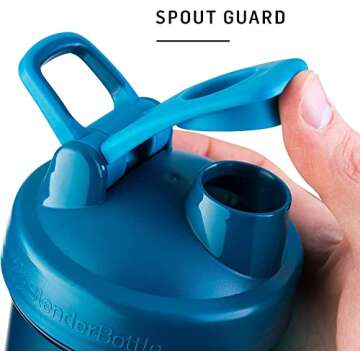 BlenderBottle 28 Oz Shaker Bottle, 2-pack - Assorted Colors - BlenderBall Wisk Mixer Ball -Blend Protein Powder, Sport Drinks, Shakes, Smoothies & More