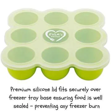 EVLA's Baby Food Freezer Trays & Pouches Combo
