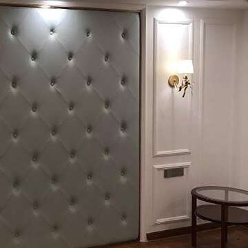 SHAOYH American Wall Lamp Bedside Wall Light Vintage Light Luxury Wall Lamp Living Room Wall Princess Bedroom Lamp Nordic Ins Little Girl Creative Bow Children's Room Lamp Reading Light