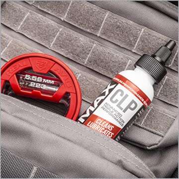 Real Avid Bore Cleaning Combo | Bore Boss Gun Cleaning System for Small Frame Rifles + 4oz CLP | Gun...